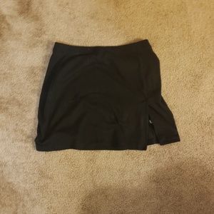 Black work skirt